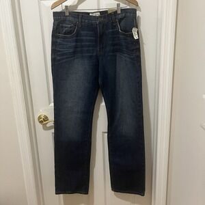 Aeropostale Essex Straight Leg Jeans Mens 33x34 NWT Dark Wash Y2K Classic Fit